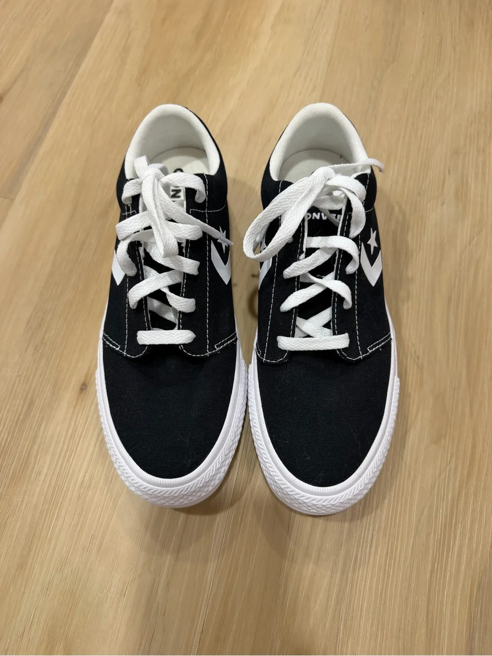 Converse Black/White Day One Low-Top Sneakers